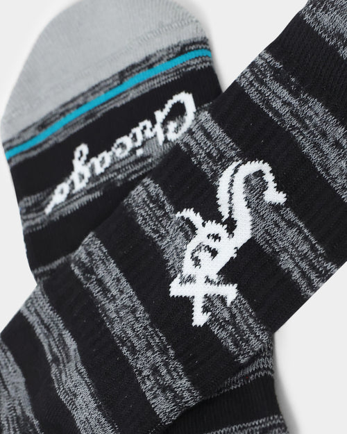 Stance X Chicago White Sox Twist Crew Socks Black