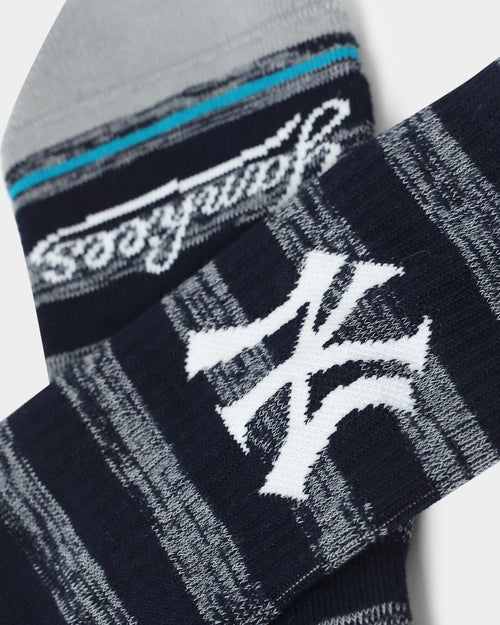 Stance X New York Yankees Twist Crew Socks Navy