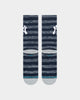 Stance X New York Yankees Twist Crew Socks Navy