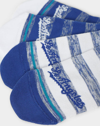 Stance X Los Angeles Dodgers Twist Crew Socks 2 Pack White
