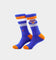 Stance New York Knicks Stripe Crew Socks Navy