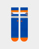 Stance New York Knicks Stripe Crew Socks Navy