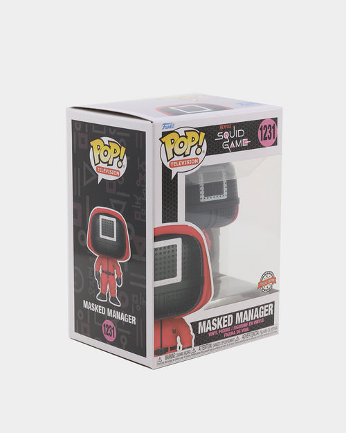 POP! POP! Vinyl #1231 Squid Game: Masked Manager Multi-coloured