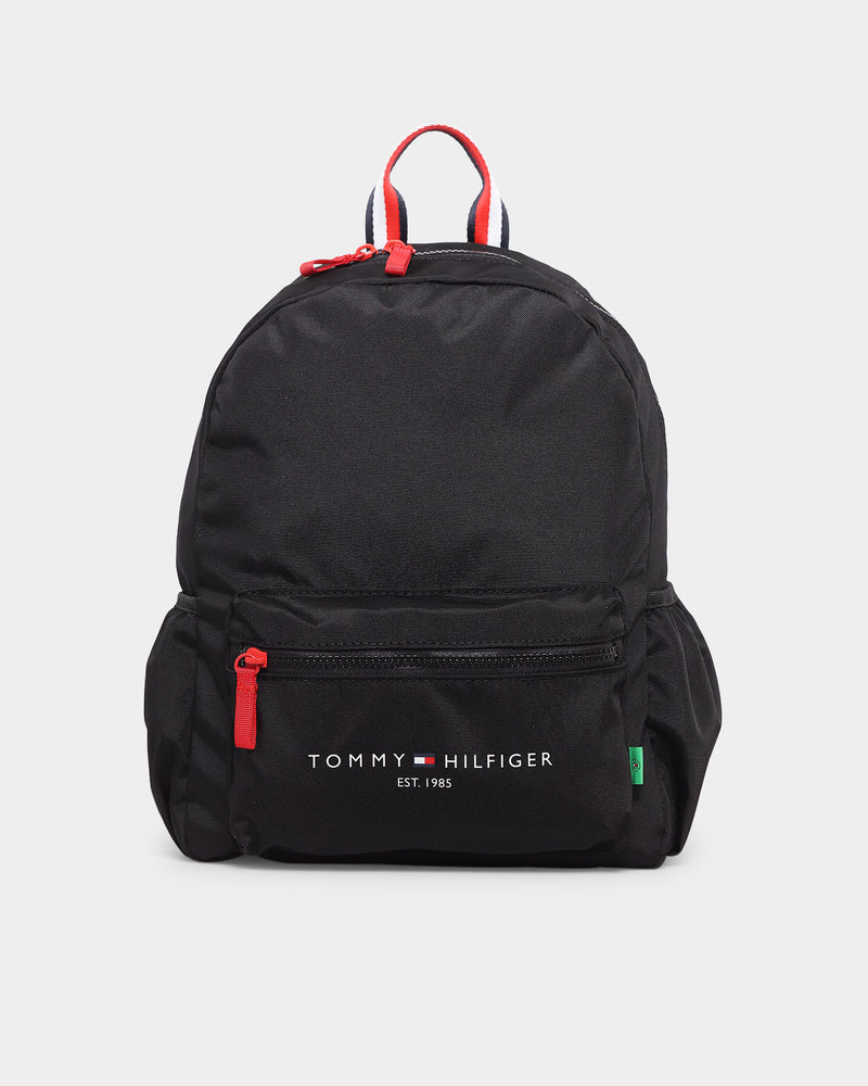 Tommy Hilfiger Kids' TH Establishd Logo Backpack Black