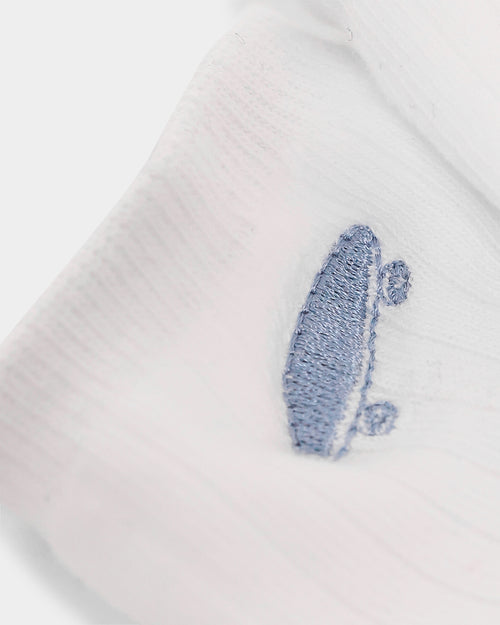 Vans Women's Kickin' It Crew Socks White/Blue