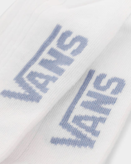 Vans Women's Kickin' It Crew Socks White/Blue