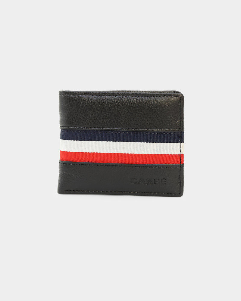 Carre Classic Wallet Black/Red/White
