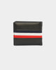 Carre Classic Wallet and Keychain Set Black/Red/White