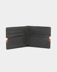 Carre Classic Wallet and Keychain Set Black/Red/White