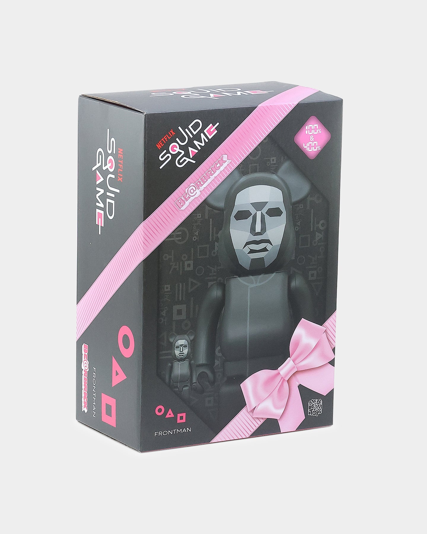 Medicom Toy Be@rbrick X Squid Games Frontman 100% & 400% Figure