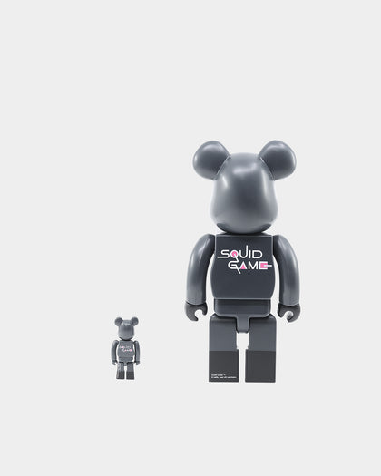 Medicom Toy Be@rbrick X Squid Games Frontman 100% & 400% Figure Set Multi-Coloured