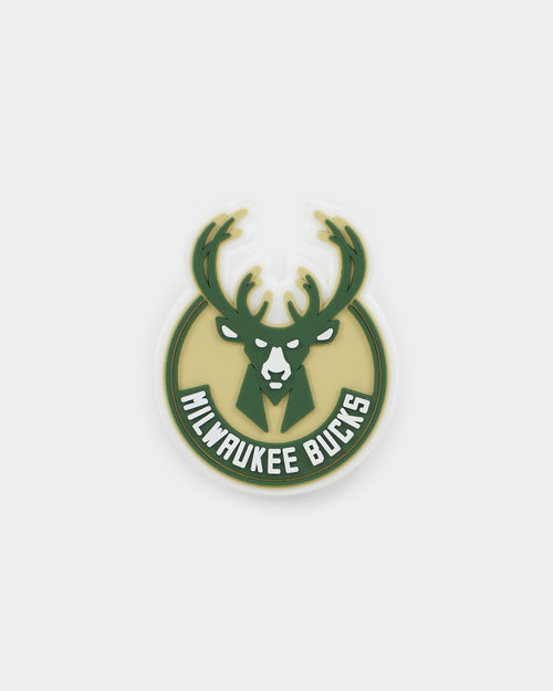 Crocs Milwaukee Bucks Logo Jibbitz Charm Original Team Colours