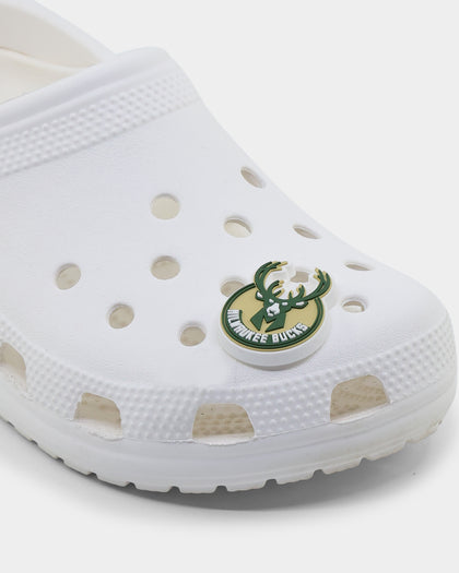 Crocs Milwaukee Bucks Logo Jibbitz Charm Original Team Colours