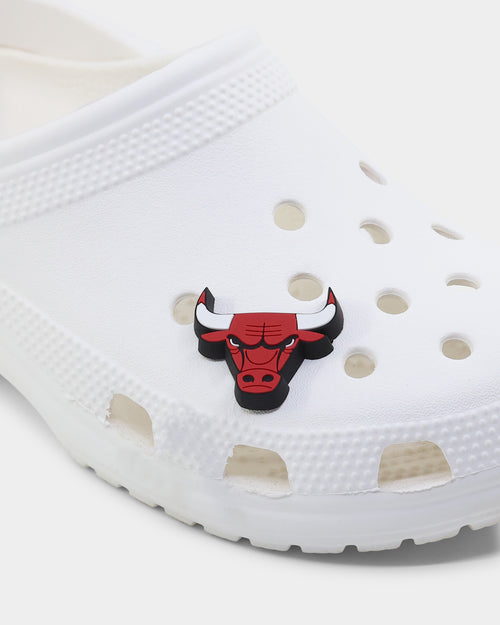Crocs Chicago Bulls Logo Jibbitz Charm Original Team Colours