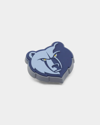Crocs Memphis Grizzlies Logo Jibbitz Charm Original Team Colours