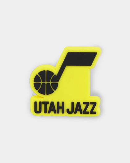 Crocs Utah Jazz Logo Jibbitz Charm Original Team Colours
