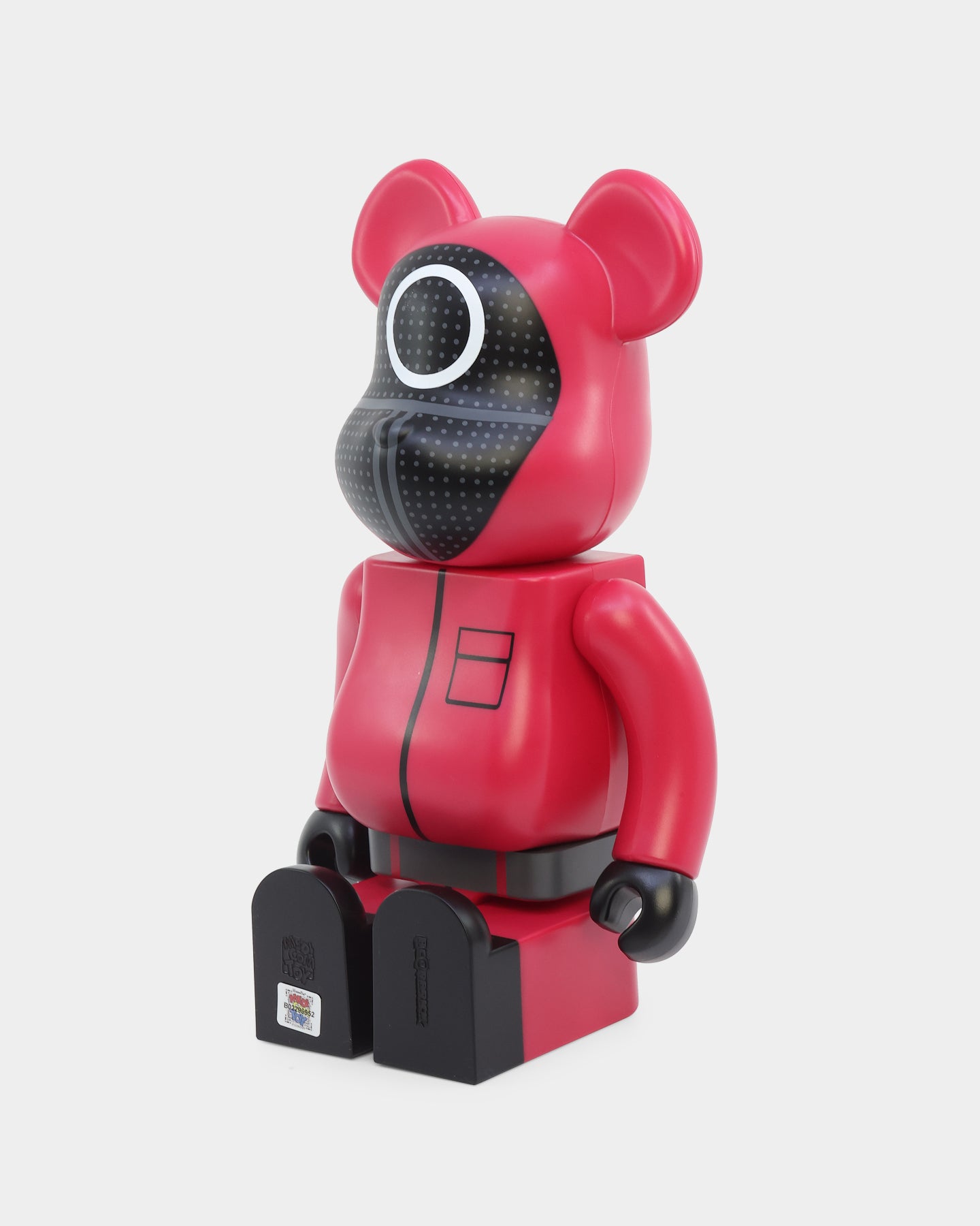 Medicom Toy Be@rbrick X Squid Games Circle Guard 1000% Figure Red