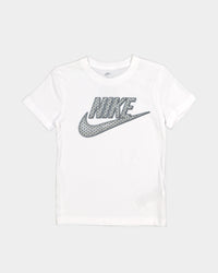 Nike Kids' Faux Jersey Mesh Futura T-Shirt White
