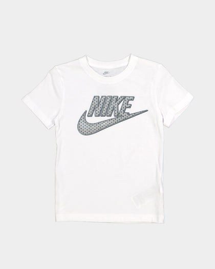 Nike Kids' Faux Jersey Mesh Futura T-Shirt White