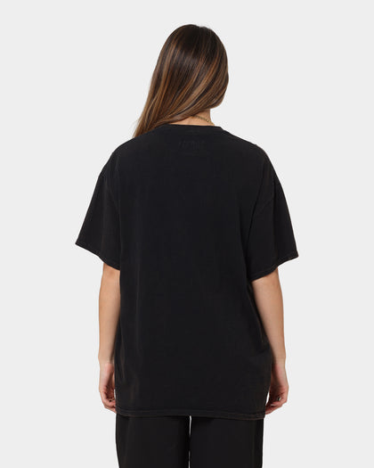 Nirvana Smiley Vintage Tee Washed Black