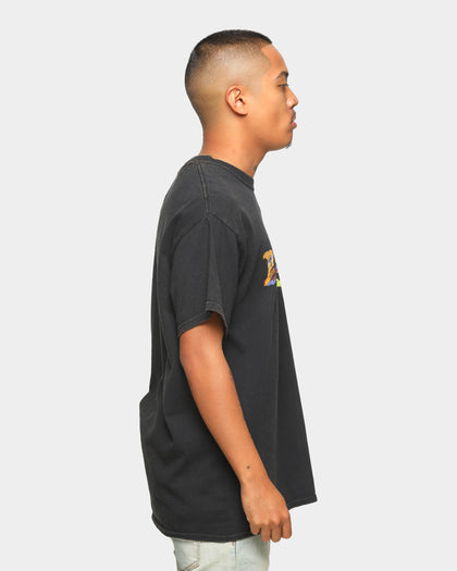 RAGE Men's Rage Vintage T-Shirt Black Wash