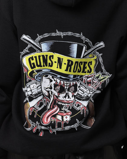 Guns N Roses Bleeding Skull Hoodie Black