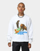Beastie Boys Forest Animal Crewneck White