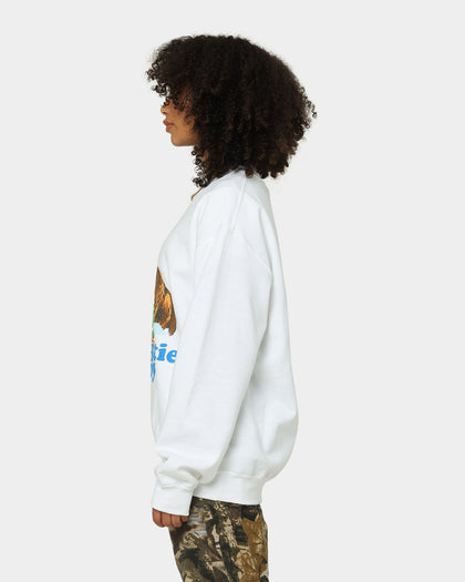 Beastie Boys Forest Animal Crewneck White