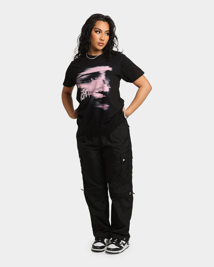 Korn Women's Chopped Face T-Shirt Black