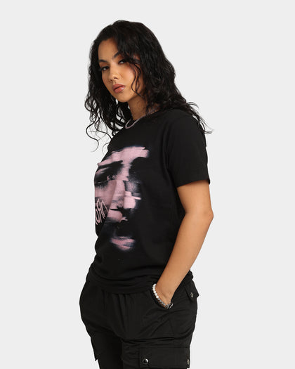 Korn Women's Chopped Face T-Shirt Black