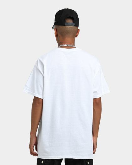 Rodman Brand Barbwire Pink Vintage T-Shirt White