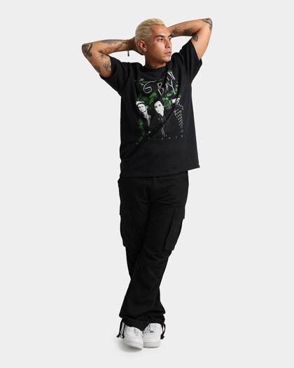 Green Day Green Lean T-Shirt Black