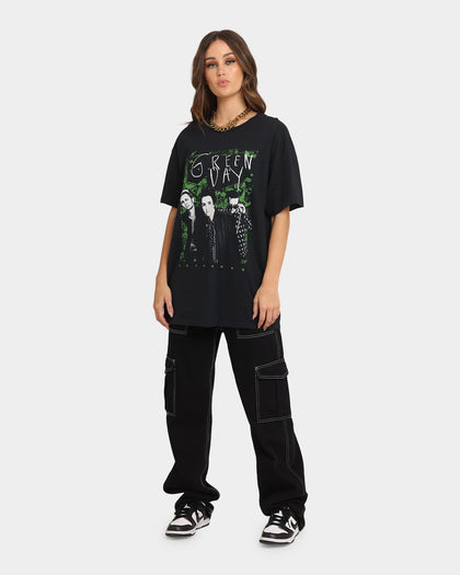 Green Day Green Lean T-Shirt Black