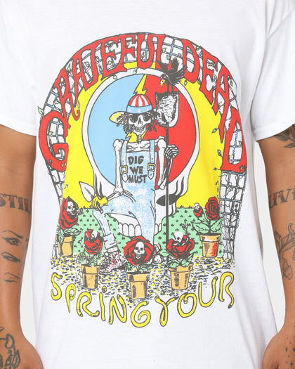 Grateful Dead Spring Tour 1990 T-Shirt White