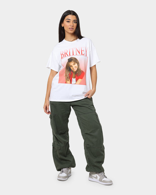 Britney Spears Britney Homage T-Shirt White