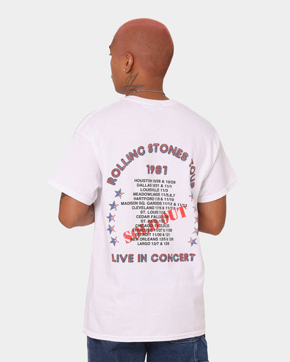 The Rolling Stones 1981 In Concert T-Shirt White