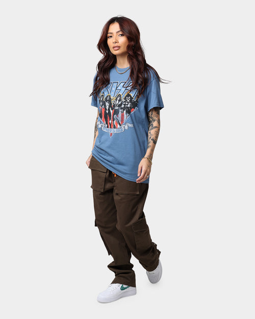 KISS Spirit Of '76 Tour T-Shirt Indigo Blue