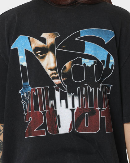 Nas Stillmatic 2001 T-Shirt Washed Black