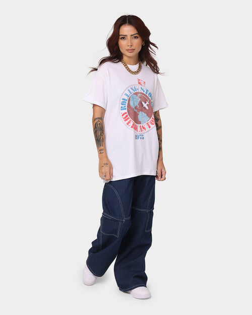 The Rolling Stones 1975 Americas Tour T-Shirt White