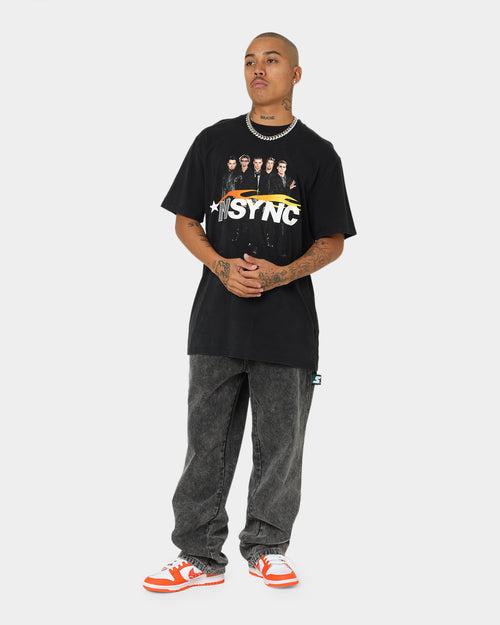 NSYNC Celebrity Photo T-Shirt Washed Black