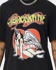 Aerosmith Angel Heart Vintage T-Shirt Washed Black