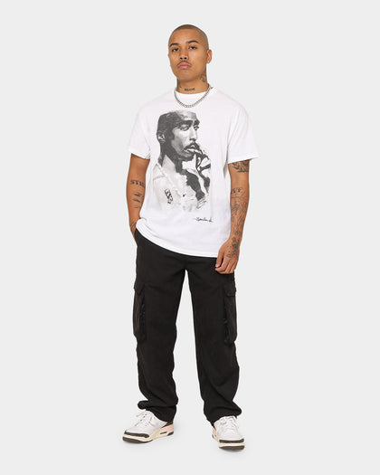 TUPAC Keep Ya Head Up T-Shirt White