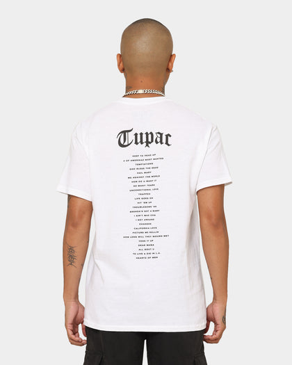 TUPAC Keep Ya Head Up T-Shirt White