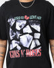 Guns N Roses She Used To Love Me T-Shirt Washed Black