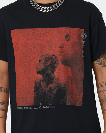 Justin Bieber Changes T-Shirt Black