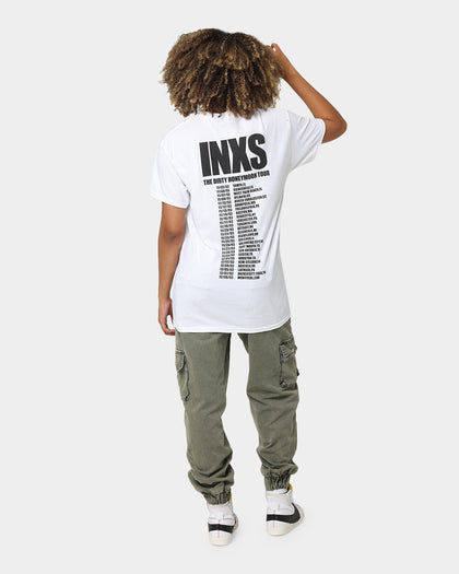 INXS The Dirty Honeymoon Tour T-Shirt White