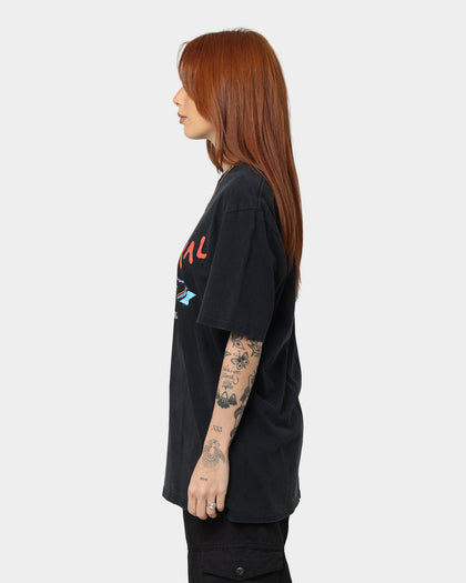 YUNGBLUD Universal Music X YUNGBLUD The Funeral Vintage T-Shirt Washed Black