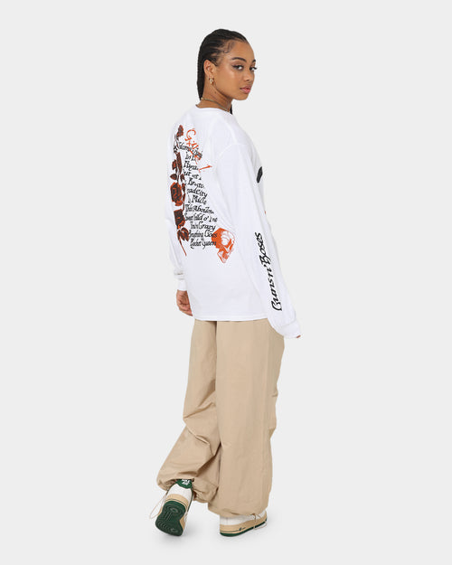 Guns n Roses Pistol Track Long Sleeve T-Shirt White