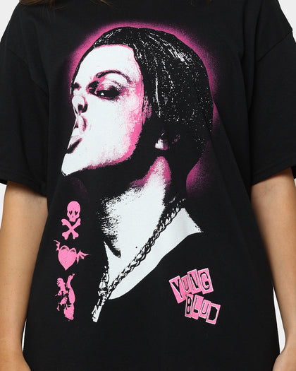 YUNGBLUD Icons Face T-Shirt Black