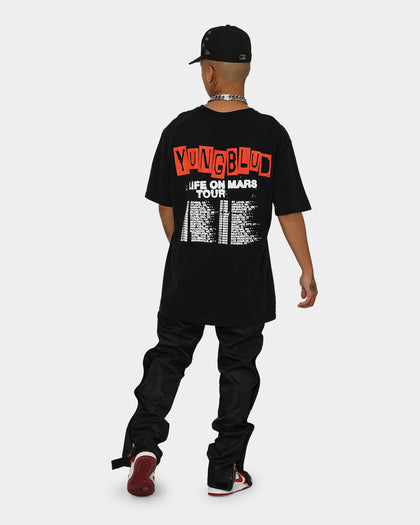 YUNGBLUD Life On Mars Tour Vintage T-Shirt Washed Black